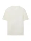 Another Tomorrow Women's Boy Tee In White