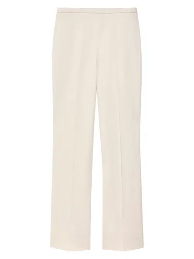 Another Tomorrow Women's Jersey Pants In White