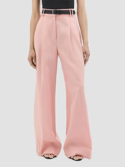Another Tomorrow Women's Linen Bermuda Pants In Pink