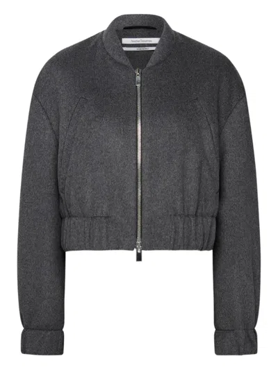 ANOTHER TOMORROW ZIP BOMBER JACKET