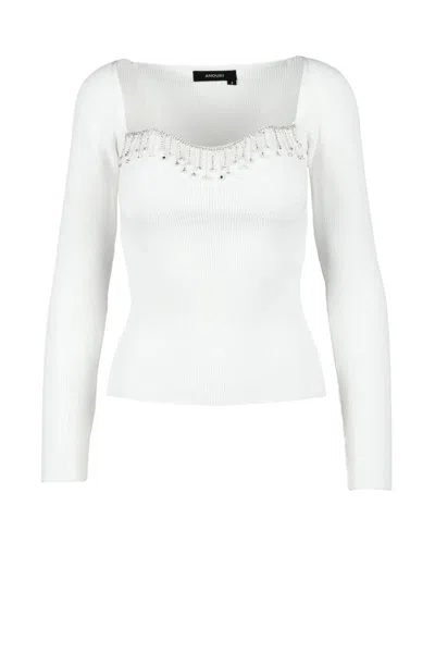 Anouki Crewneck Sweater - White