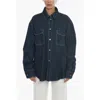 Anouki Denim Oversize Shirt With Utility Pockets