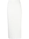 Anouki Floral-lace Pencil Skirt In White