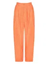 Anouki Hose Aus Leinen In Orange