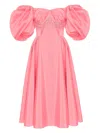 Anouki Schulterfreies Kleid In Pink