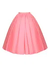 Anouki Pleated A-line Skirt In Pink
