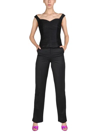 Anouki Straight Leg Pants In Black