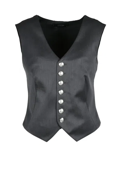 Anouki Wool Vest - Grey In Gray