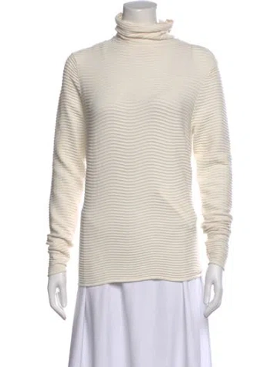 Pre-owned Anr+ Turtleneck Sweater In Neutral