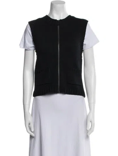 Pre-owned Anr+ Vest In Black