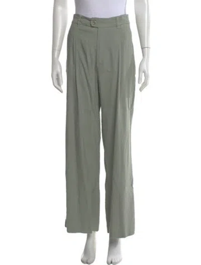 Pre-owned Anr+ Wide Leg Pants In Green