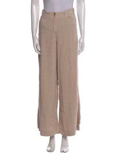 Pre-owned Anr+ Wide Leg Pants In Neutral