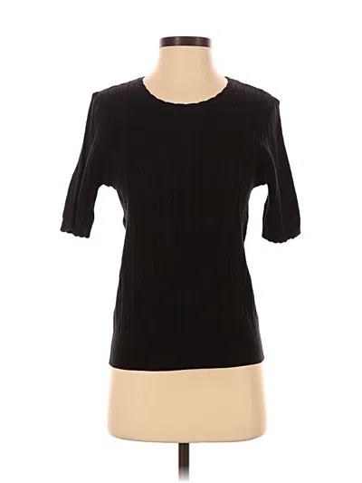 Pre-owned Anrabess 3/4 Sleeve T-shirt In Black