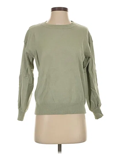 Pre-owned Anrabess 3/4 Sleeve T-shirt In Green
