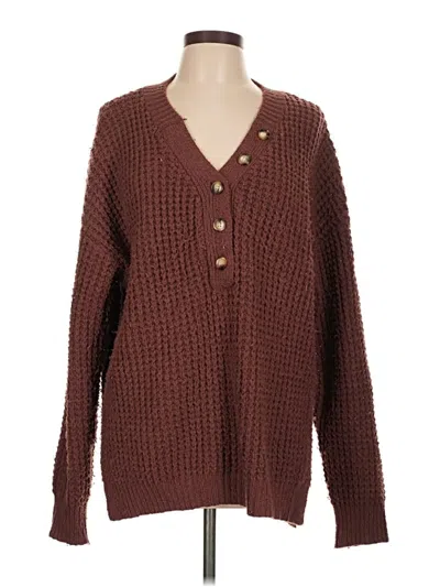 Pre-owned Anrabess Cardigan Sweater In Brown