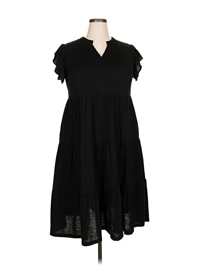 Pre-owned Anrabess Casual Dress In Black