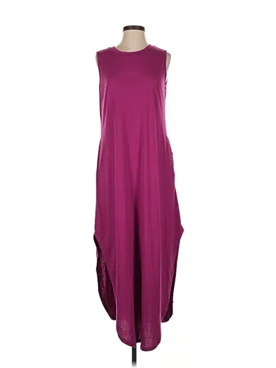 Pre-owned Anrabess Casual Dress In Burgundy