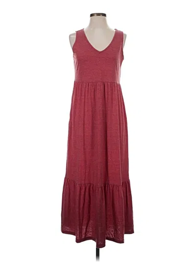 Pre-owned Anrabess Casual Dress In Burgundy