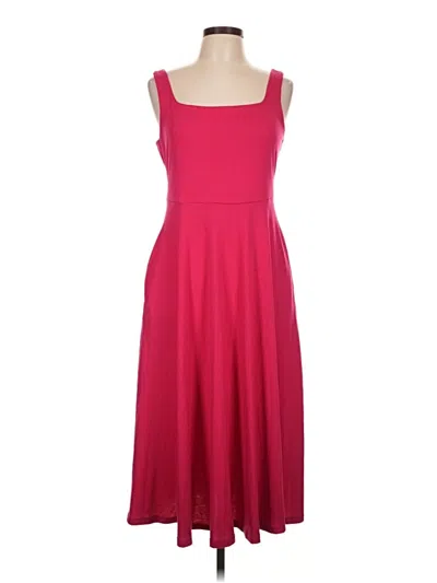 Pre-owned Anrabess Casual Dress In Burgundy