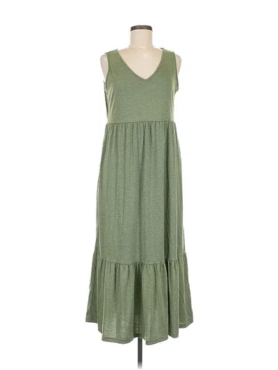 Pre-owned Anrabess Casual Dress In Green
