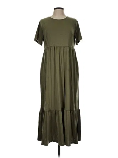 Pre-owned Anrabess Casual Dress In Green