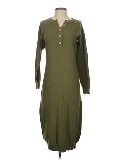 Pre-owned Anrabess Casual Dress In Green
