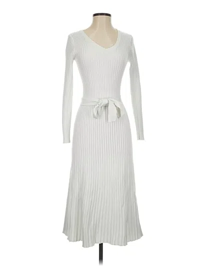 Pre-owned Anrabess Casual Dress In Ivory