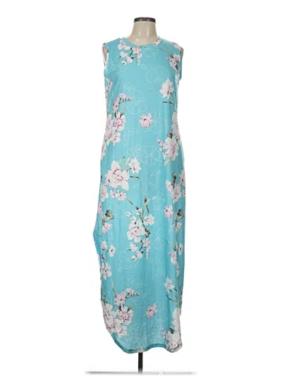 Pre-owned Anrabess Casual Dress In Teal