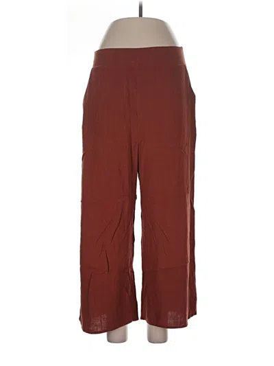 Pre-owned Anrabess Casual Pants In Burgundy