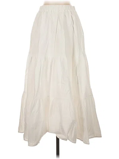 Pre-owned Anrabess Casual Skirt In Ivory