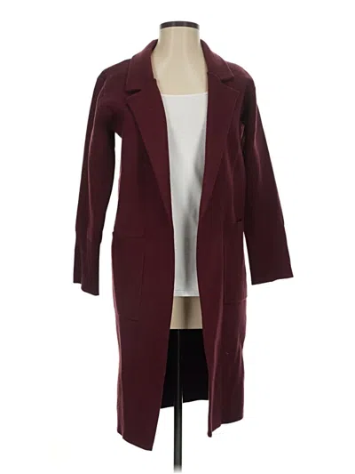Pre-owned Anrabess Coat In Burgundy