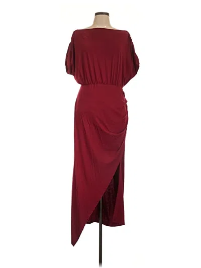 Pre-owned Anrabess Cocktail Dress In Burgundy