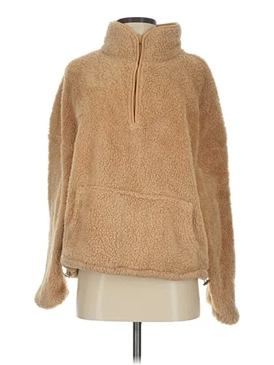 Pre-owned Anrabess Fleece Jacket In Tan
