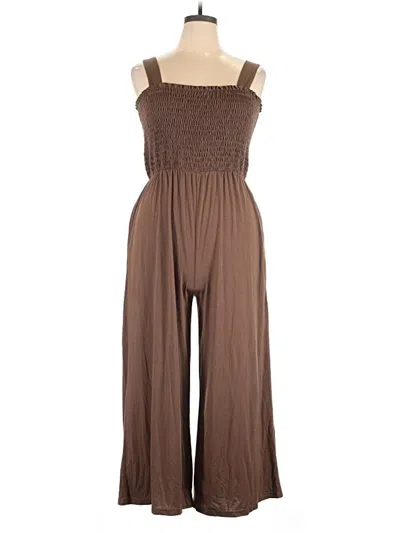 Pre-owned Anrabess Jumpsuit In Brown