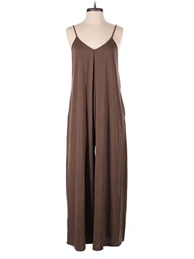 Pre-owned Anrabess Jumpsuit In Brown