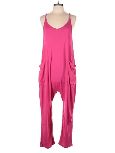 Pre-owned Anrabess Jumpsuit In Pink