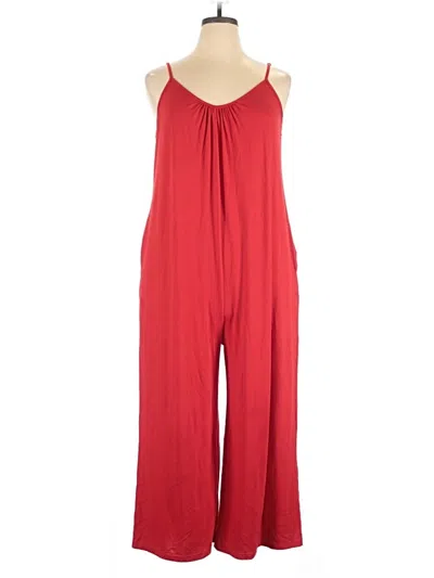 Pre-owned Anrabess Jumpsuit In Red