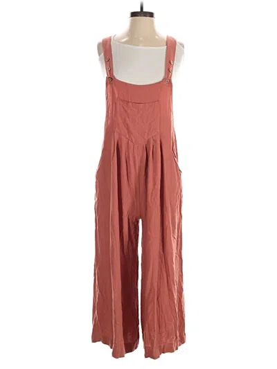 Pre-owned Anrabess Jumpsuit In Tan