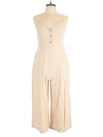 Pre-owned Anrabess Jumpsuit In Tan