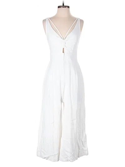 Pre-owned Anrabess Jumpsuit In White