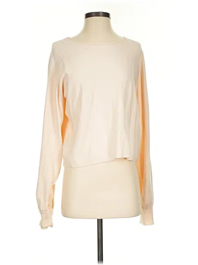 Pre-owned Anrabess Long Sleeve T-shirt In Ivory