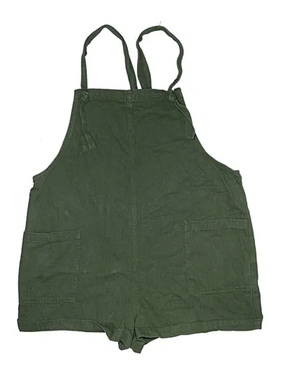 Pre-owned Anrabess Overall Shorts In Green