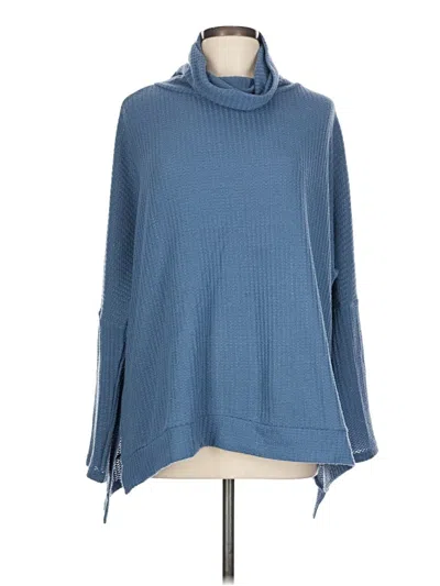 Pre-owned Anrabess Poncho In Blue