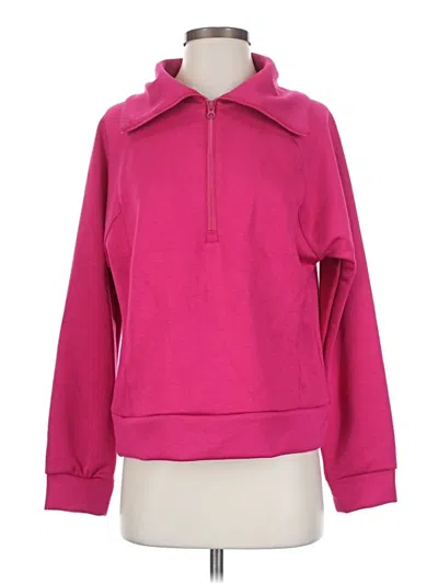 Anrabess Pullover Hoodie In Pink