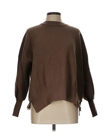 Pre-owned Anrabess Pullover Sweater In Brown