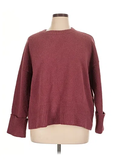 Pre-owned Anrabess Pullover Sweater In Burgundy