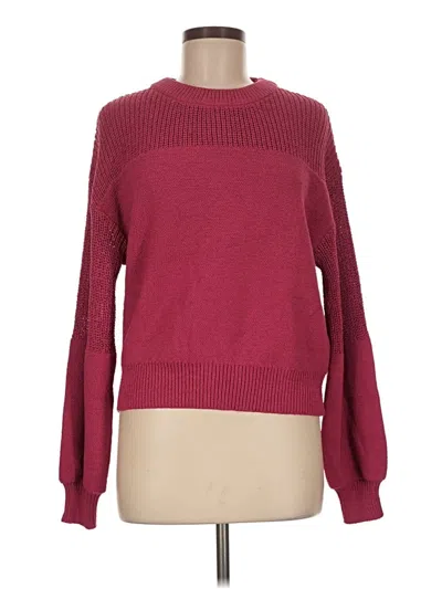 Pre-owned Anrabess Pullover Sweater In Burgundy