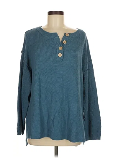 Pre-owned Anrabess Pullover Sweater In Teal