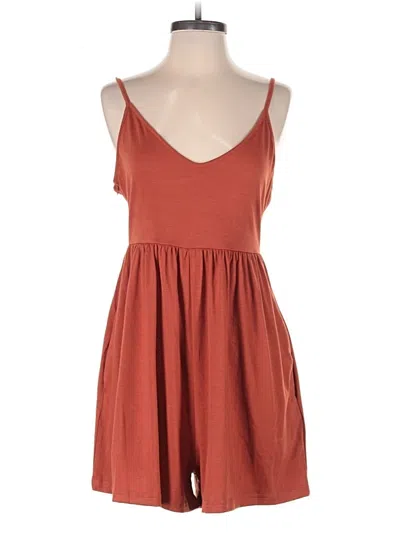 Pre-owned Anrabess Romper In Brown