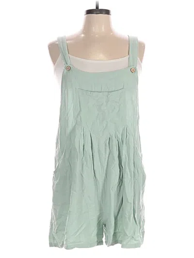 Pre-owned Anrabess Romper In Green